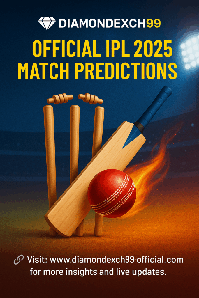 diamondexch99 official IPL 2025 match predictions interface