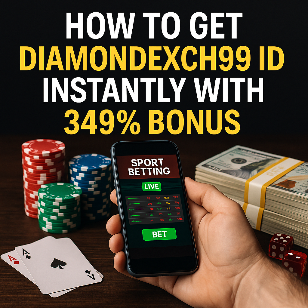 how to get Diamondexch99 ID instantly, Diamondexch99 500% bonus