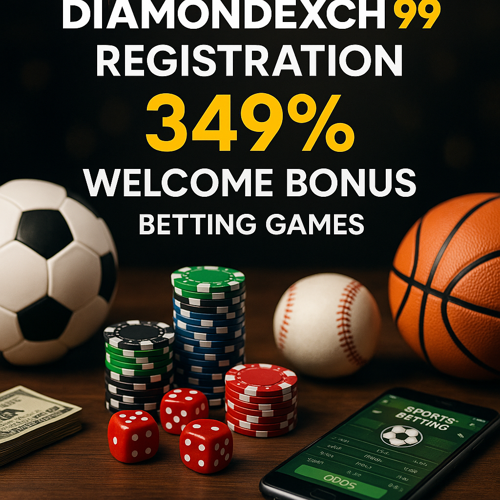 Diamondexch 99 registration with 349% welcome bonus